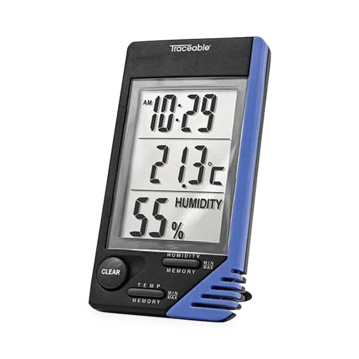 Traceable Thermometer/clock/humidity Monitor - BeHope