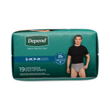 Depend Fit-flex Maximum Absorbency Men's Underwear - BeHope