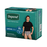 Depend Fit-flex Maximum Absorbency Men's Underwear - BeHope