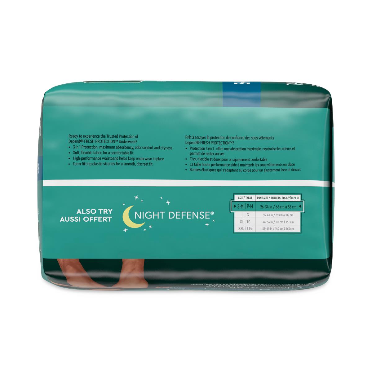 Depend Fit-flex Maximum Absorbency Men's Underwear - BeHope