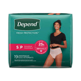 Depend Fresh Protection Incontinence Underwear For Women - BeHope