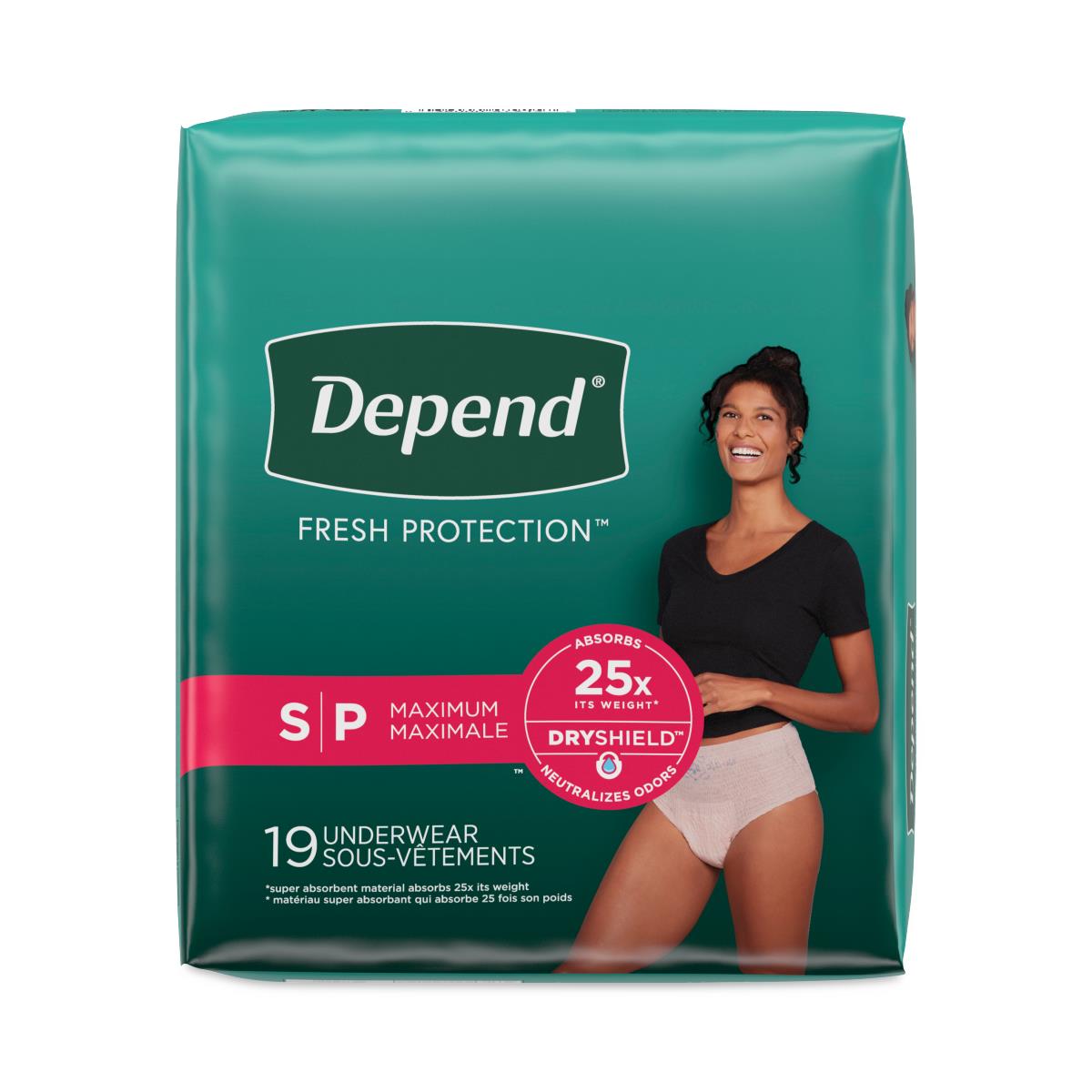 Depend Fresh Protection Incontinence Underwear For Women - BeHope