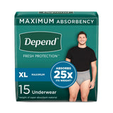 Depend Fit-flex Underwear For Men - BeHope
