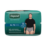 Depend Fit-flex Underwear For Men - BeHope