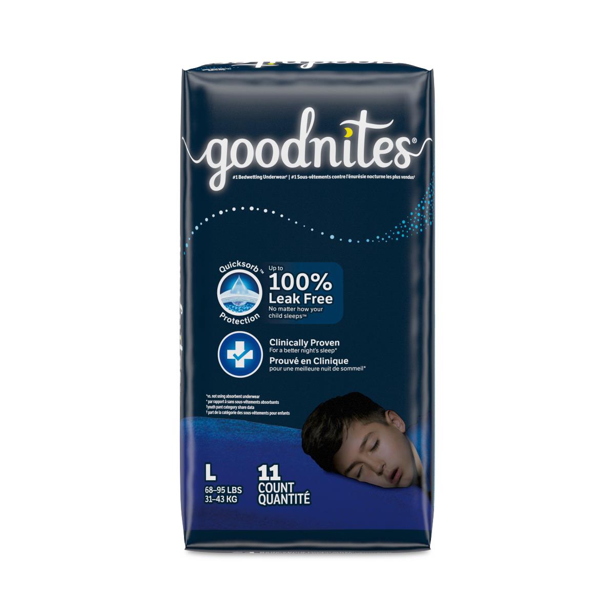 Goodnites Boys' Overnight Bedwetting Underwear - BeHope