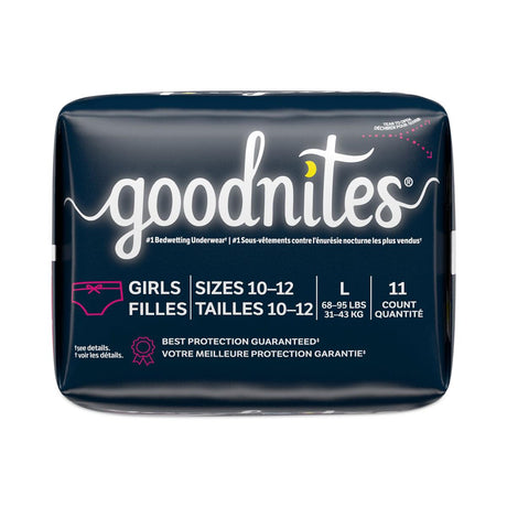 Goodnites Girls' Overnight Bedwetting Underwear