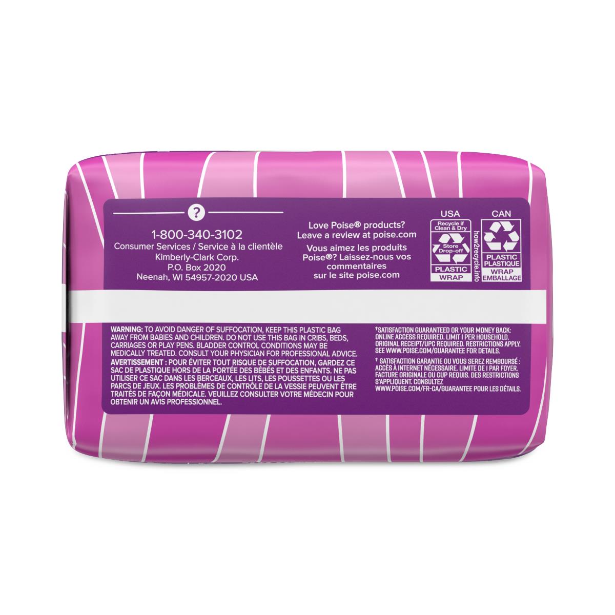 Poise Maximum Absorbency Incontinence Pads - BeHope