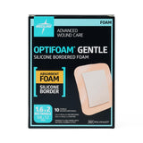 Optifoam Gentle Foam Wound Dressings with Silicone Adhesive Border