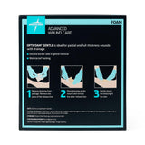 Optifoam Gentle Foam Wound Dressings with Silicone Adhesive Border