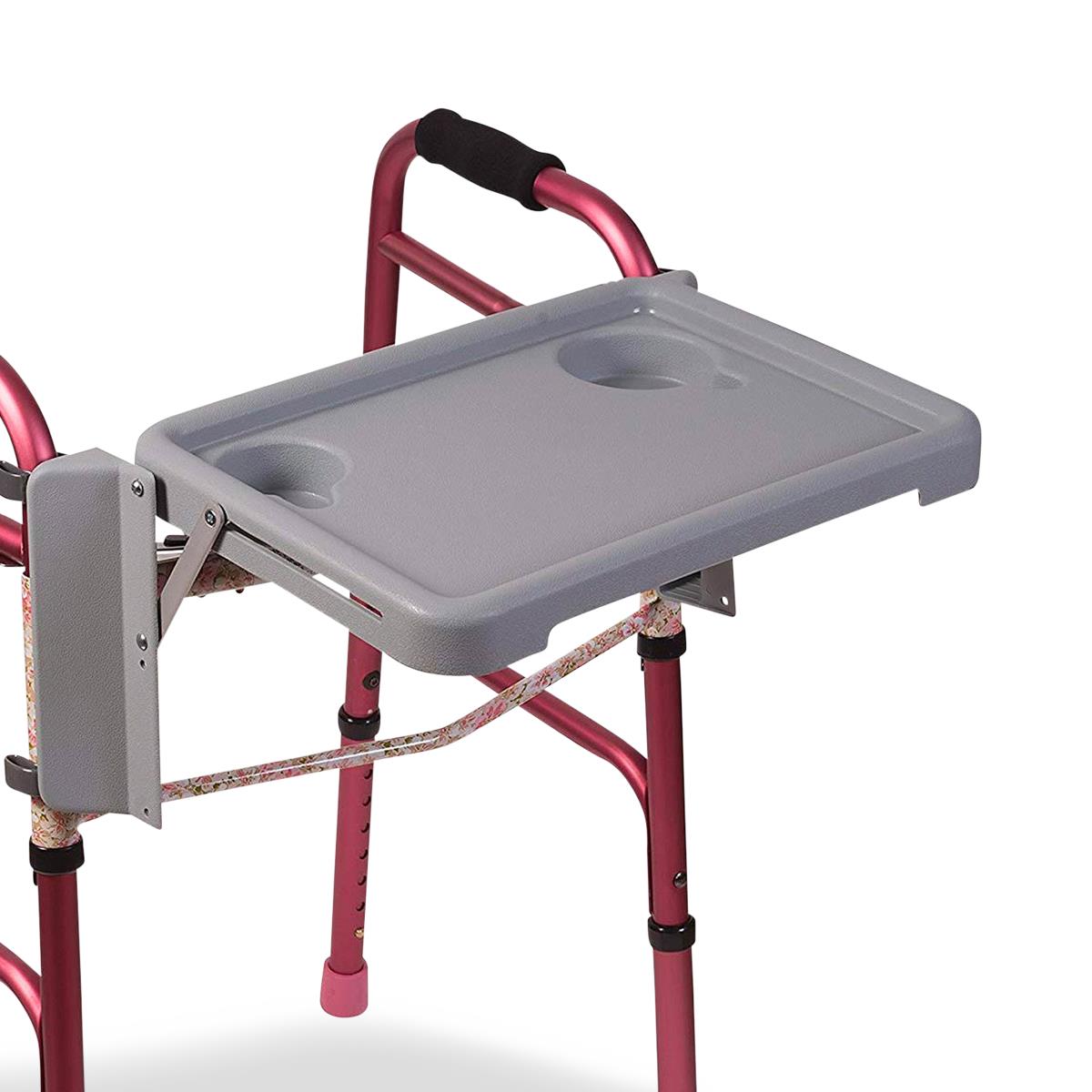 Folding Walker Trays With Cup Holders - BeHope