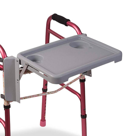Folding Walker Trays With Cup Holders - BeHope