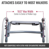 Folding Walker Trays With Cup Holders - BeHope