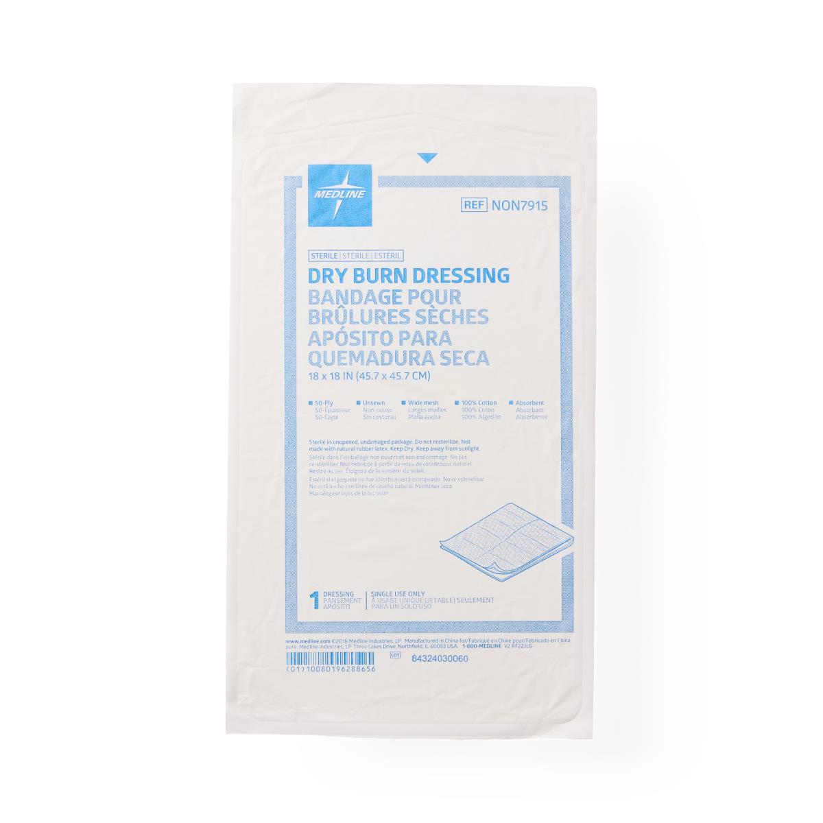 Medline Cotton Burn Dressings