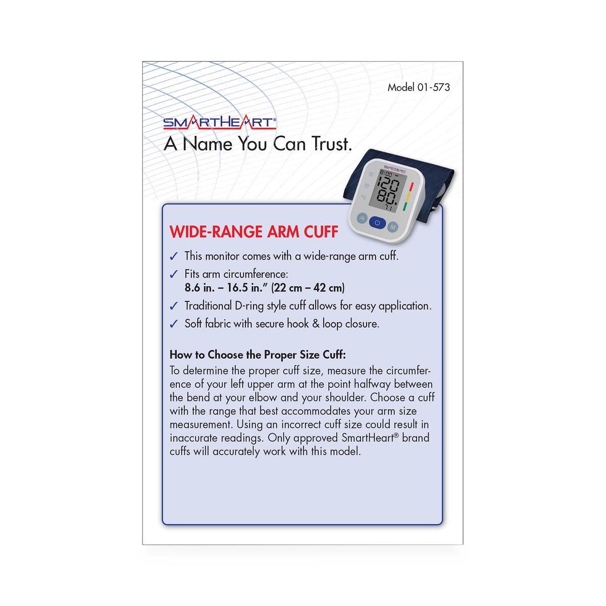 Smartheart Digital Blood Pressure Arm Monitors - BeHope