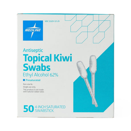 Medline 62% Ethyl Alcohol Antiseptic Swabs