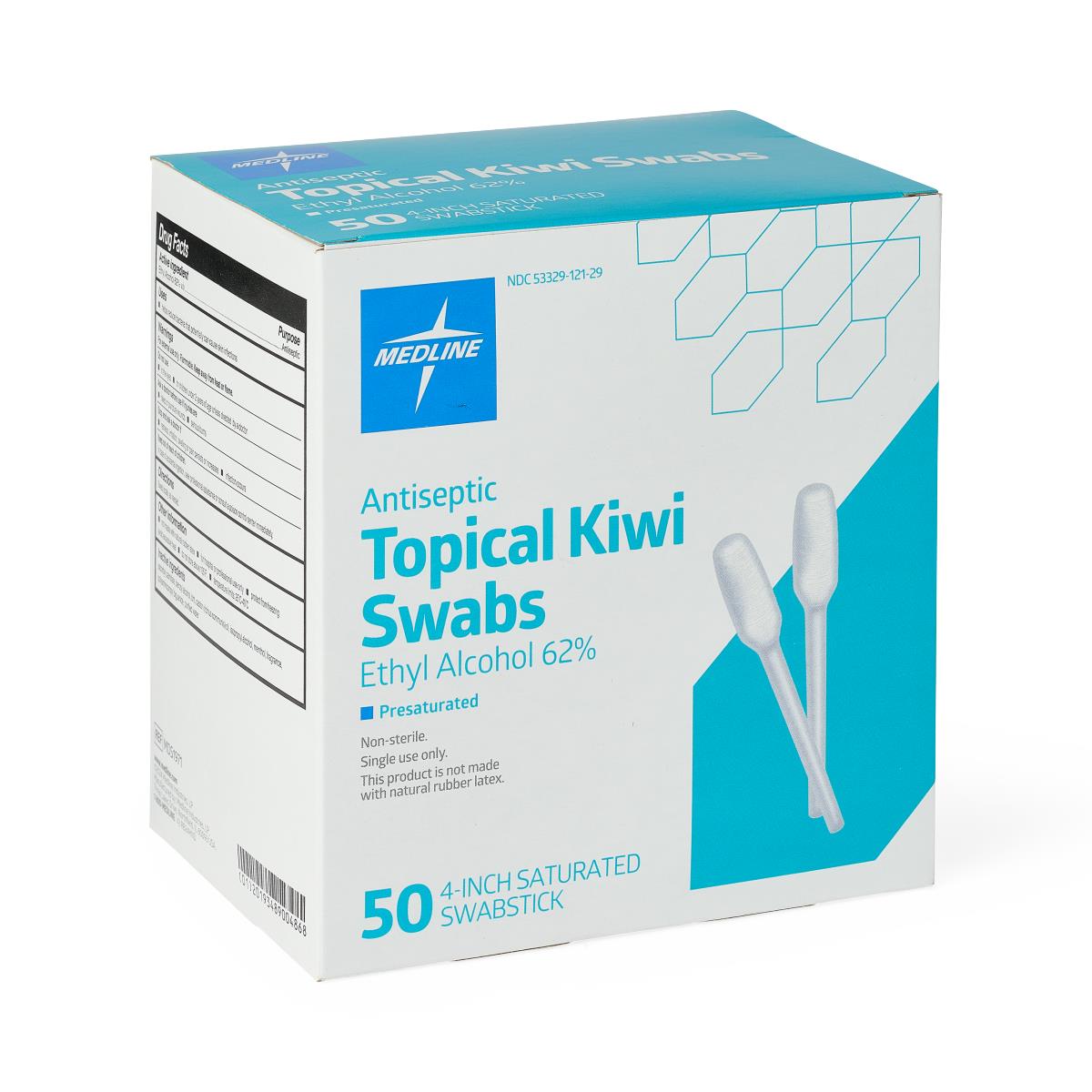Medline 62% Ethyl Alcohol Antiseptic Swabs - BeHope