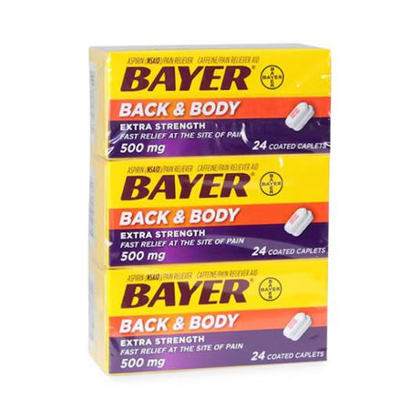 Bayer Back and Body Pain Relief Caplets