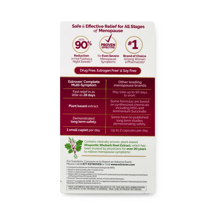 Estroven Menopause Relief Caplets - BeHope
