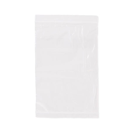 Medline Zip-Style Clear Unprinted Specimen Bags