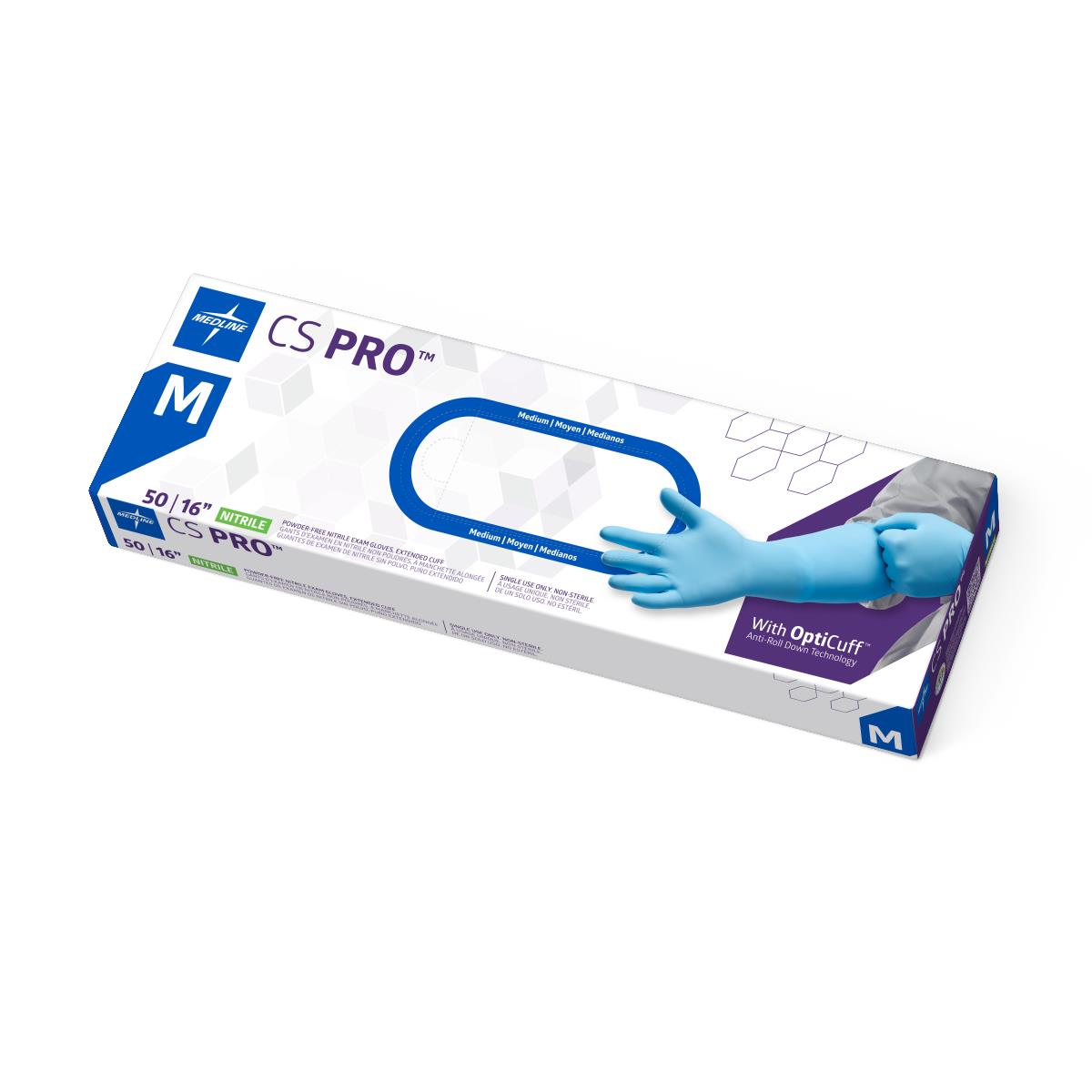 CS Pro 16" Cuff Nitrile Exam Gloves