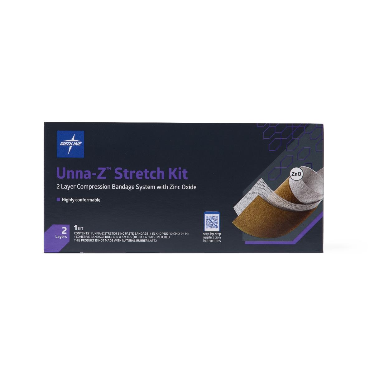Unna-z Stretch Zinc Oxide Compression Bandages - BeHope