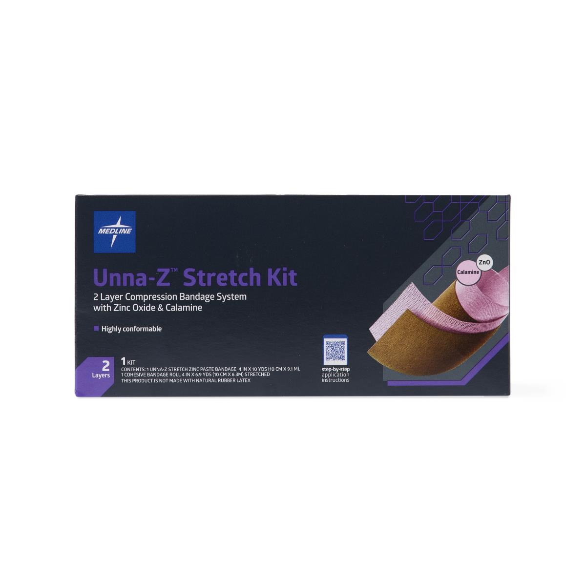 Unna-z Stretch Zinc Oxide Compression Bandages - BeHope