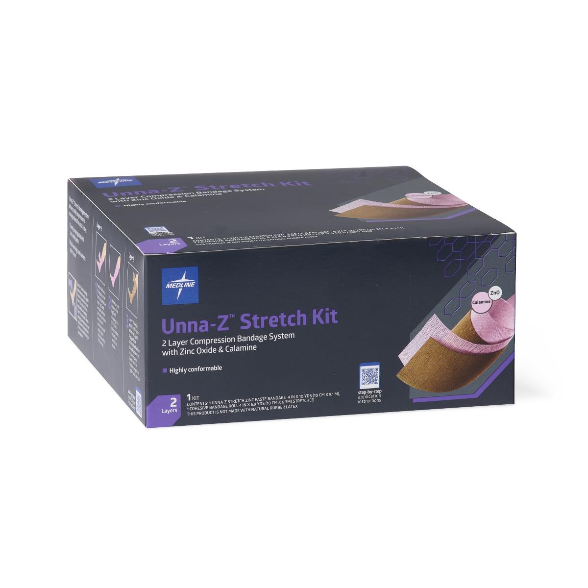 Unna-z Stretch Zinc Oxide Compression Bandages - BeHope