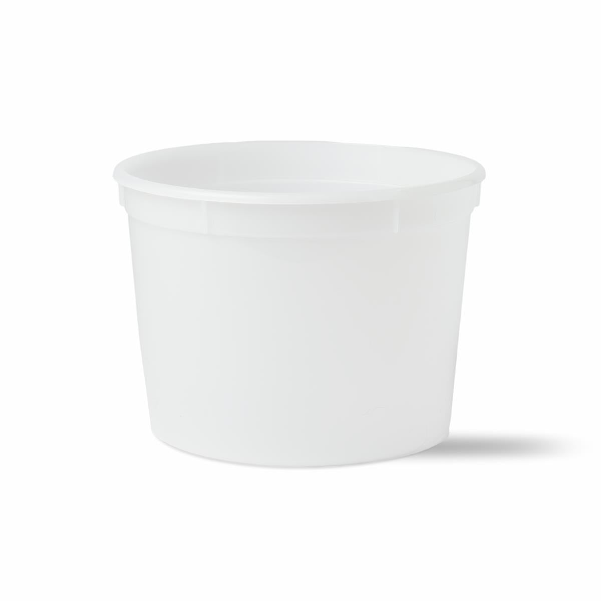 Medline Nonsterile Plastic Bowls and Lids