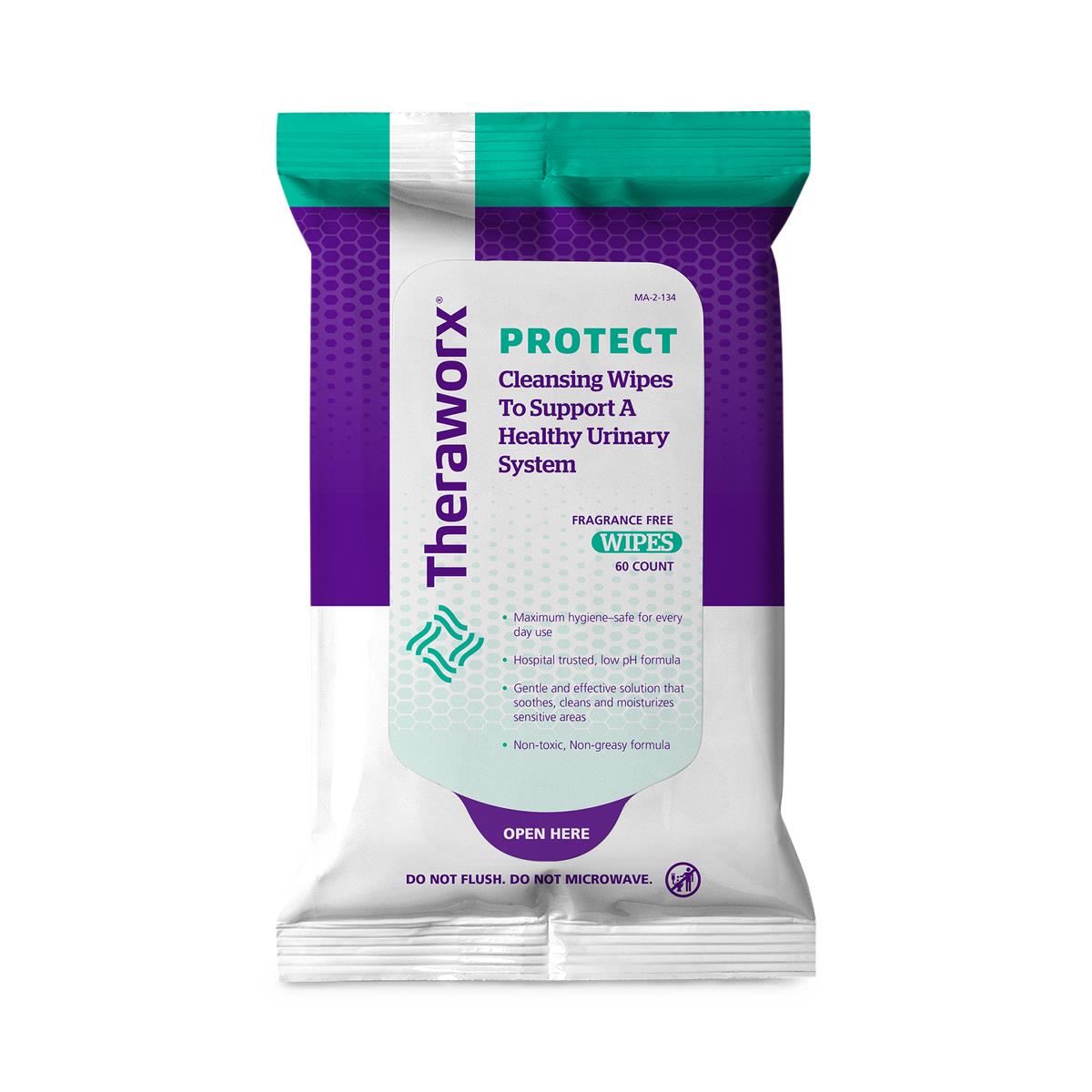 Theraworx U-pak Personal Urinary / Catheter Care Wipes - BeHope