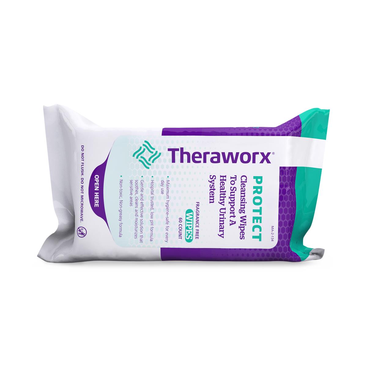 Theraworx U-pak Personal Urinary / Catheter Care Wipes - BeHope