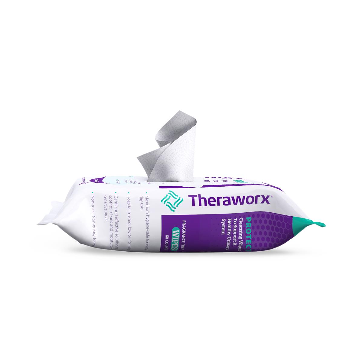 Theraworx U-pak Personal Urinary / Catheter Care Wipes - BeHope