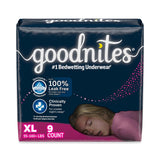 Goodnites Girls' Overnight Bedwetting Underwear - BeHope