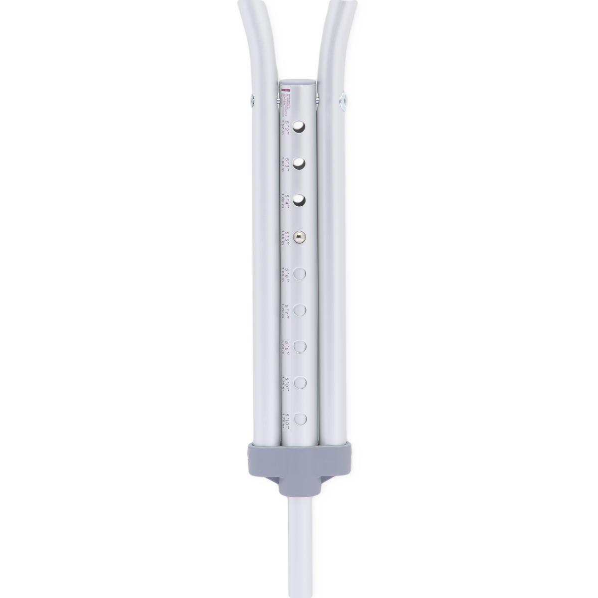 Medline Standard Aluminum Push-Button Crutches