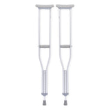 Medline Standard Aluminum Push-Button Crutches