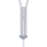 Underarm Crutches Guardian Youth 4 Foot 6 Inch To 5 Foot 2 Inch User Height Aluminum Frame 300 Lbs. Weight Capacity