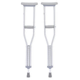 Underarm Crutches Guardian Youth 4 Foot 6 Inch To 5 Foot 2 Inch User Height Aluminum Frame 300 Lbs. Weight Capacity