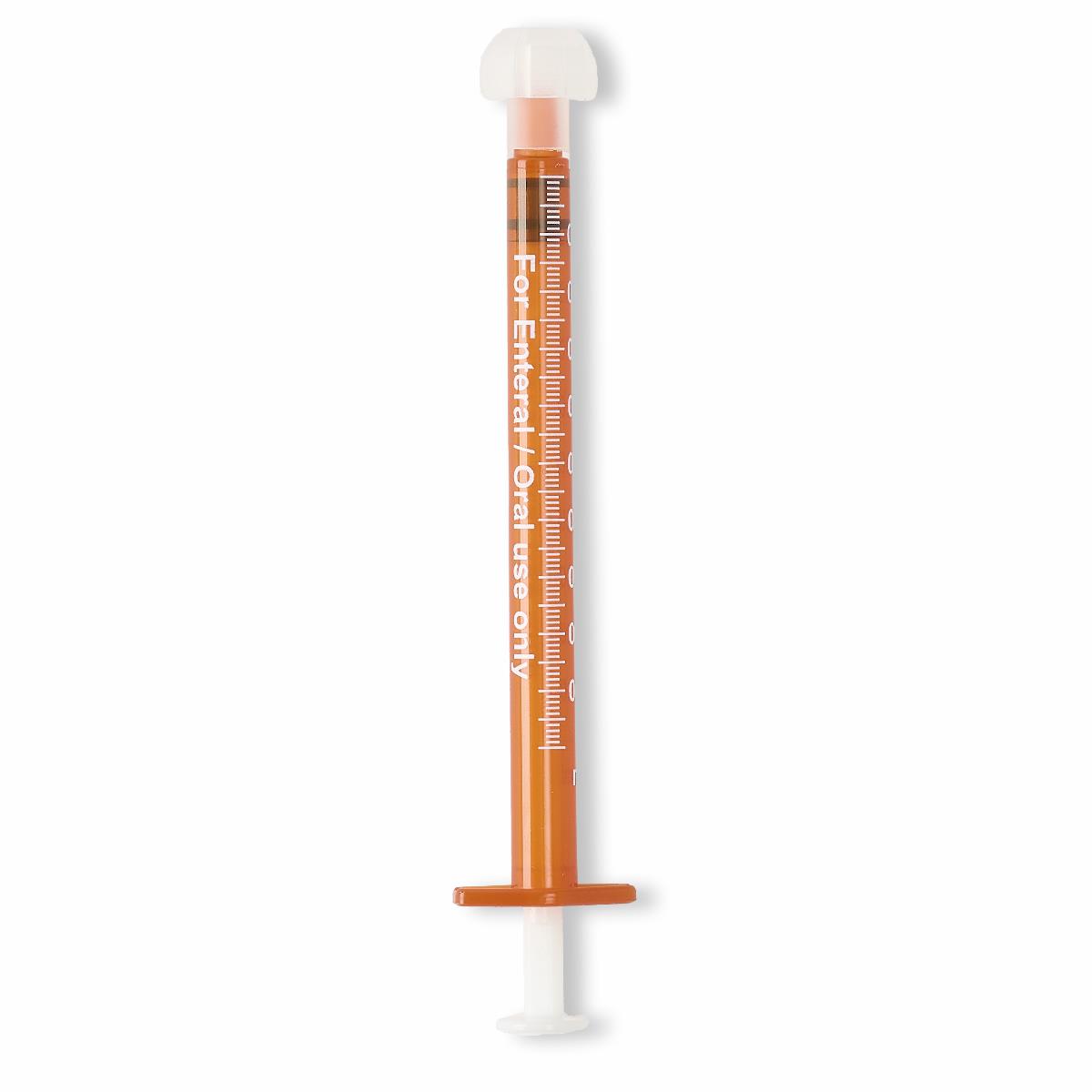 Amber Oral Syringes - BeHope