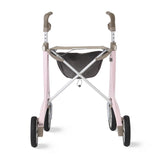 Byacre Carbon Ultralight Rollator, side view highlighting the carbon fiber frame.