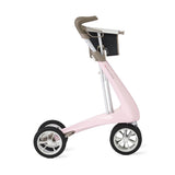 Byacre Carbon Ultralight Rollator, close-up of ergonomic handle and brake system.