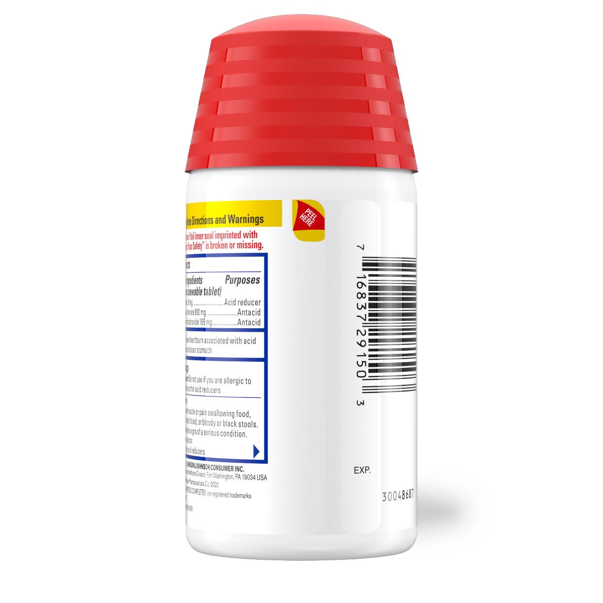 Pepcid Complete Antacid + Acid Reducer Chewable Tablets - BeHope
