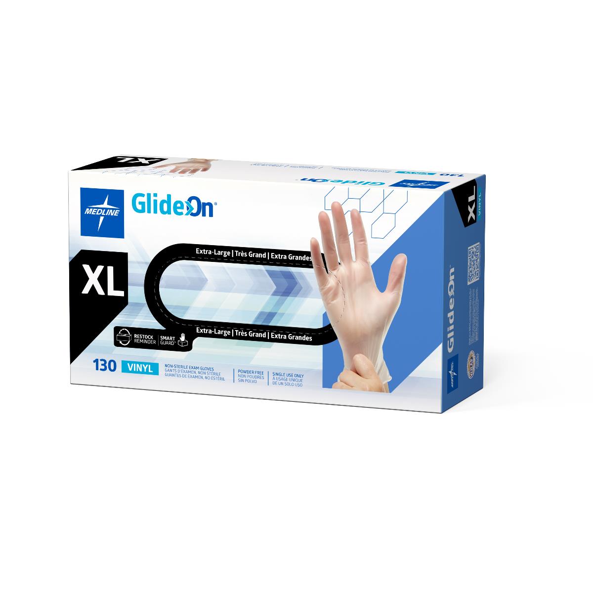 Glide-On Powder-Free Vinyl Exam Gloves - CA Only