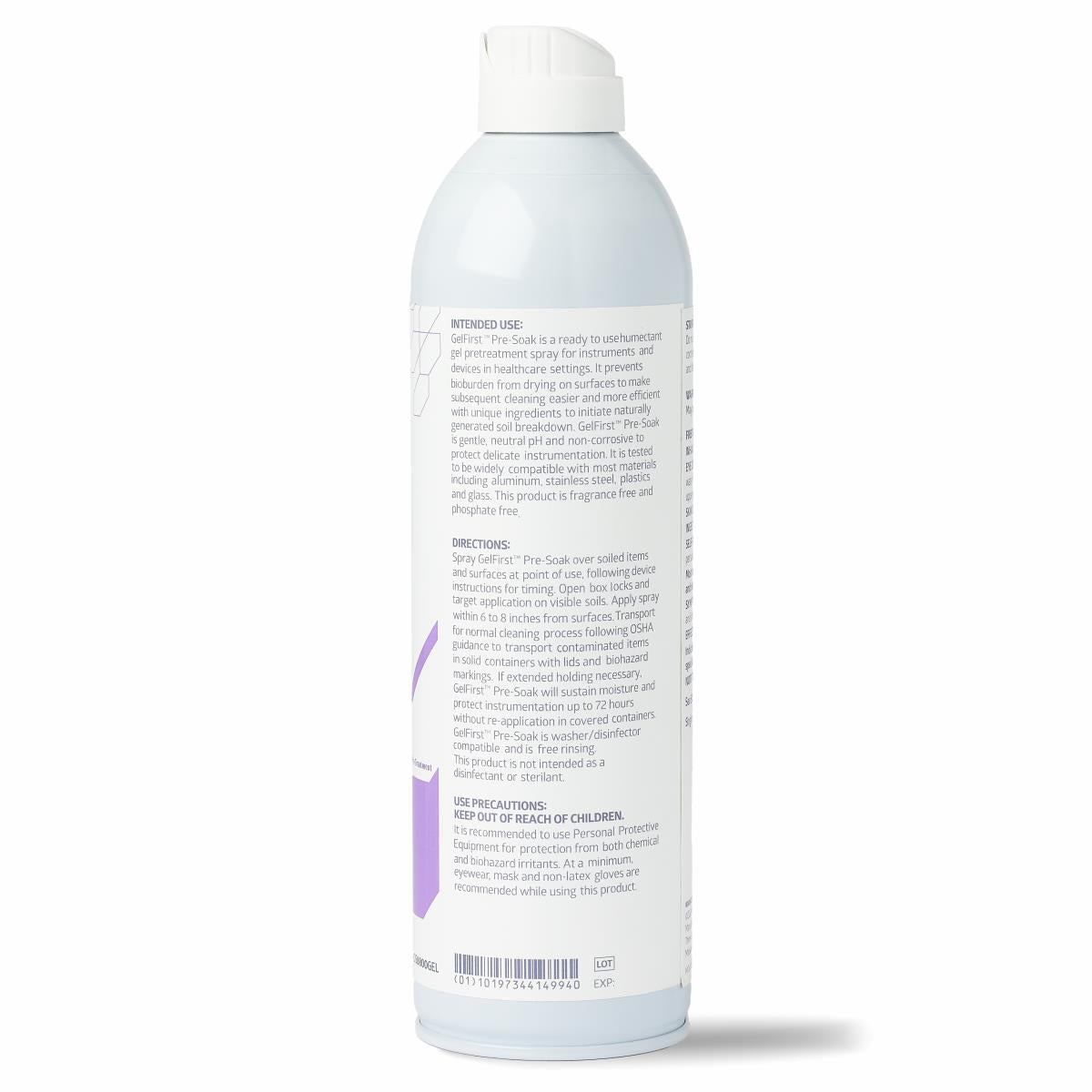 GelFirst and FoamFirst Surgical Instrument Presoak Sprays