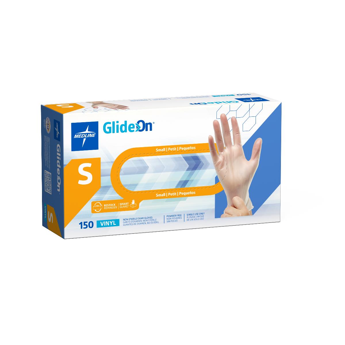Glide-On Powder-Free Vinyl Exam Gloves
