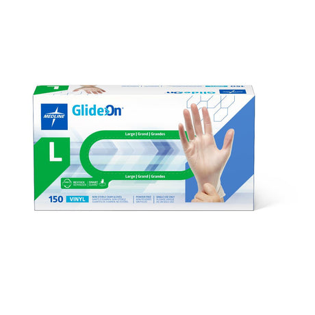 Glide-On Powder-Free Vinyl Exam Gloves