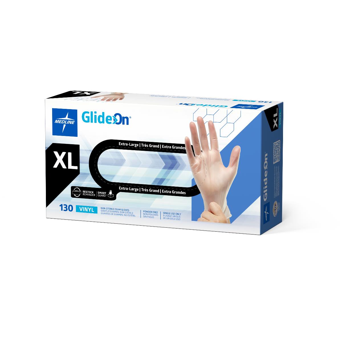 Glide-On Powder-Free Vinyl Exam Gloves