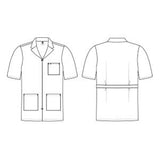 Medline Propel Unisex 4-Pocket Consultation Smocks