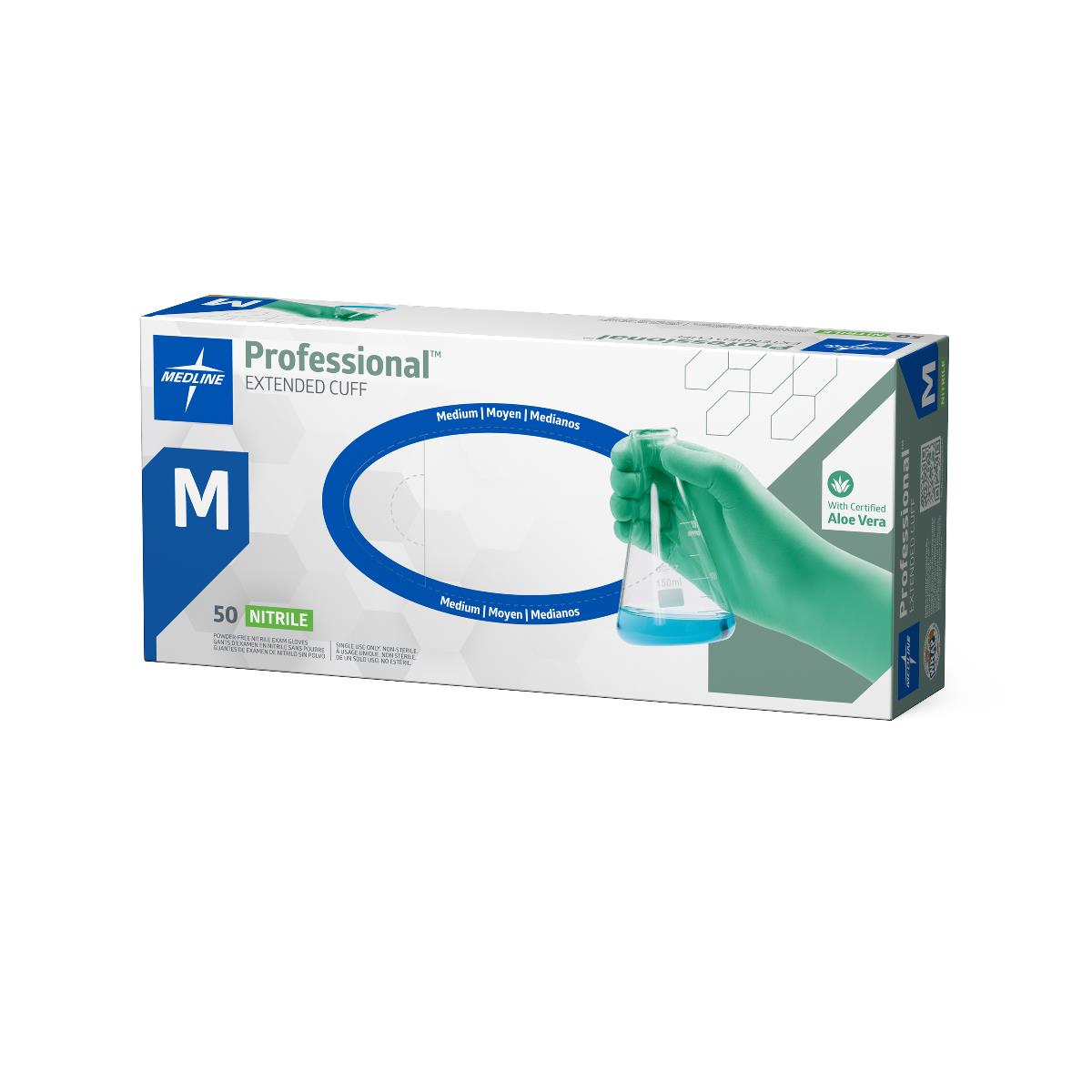 Medline Professional Nitrile Chemo Exam Gloves
