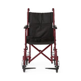 Medline Basic Steel Transport Chairs with 8" Wheels