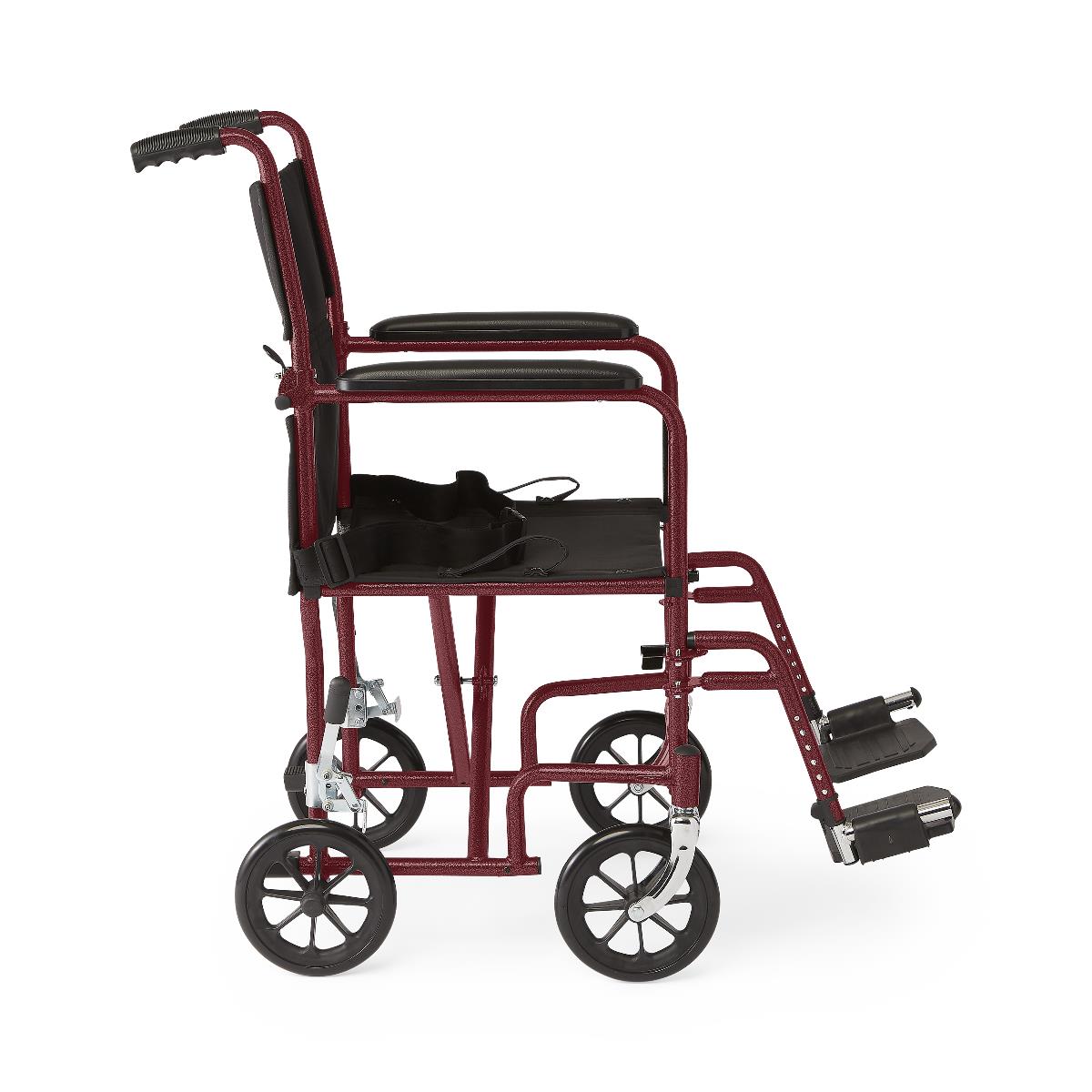 Medline Basic Steel Transport Chairs with 8" Wheels