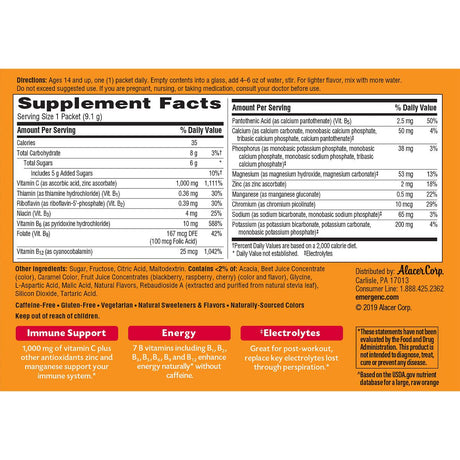 Emergen-C Vitamin C Supplement